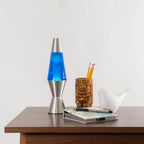 11.5″ Lamp – White/Blue/Silver