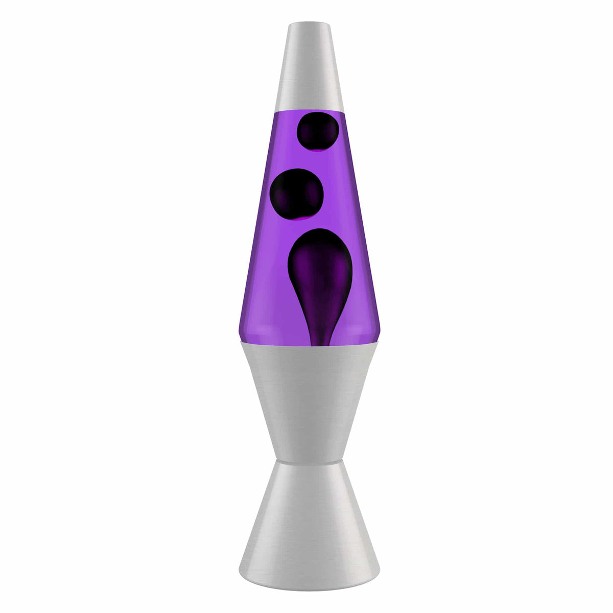 14.5’’ Lamp – Black & Purple
