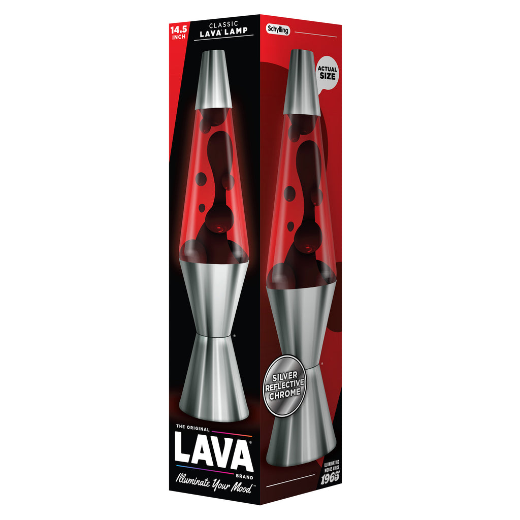 14.5″ Lamp Chrome Plated Crimson
