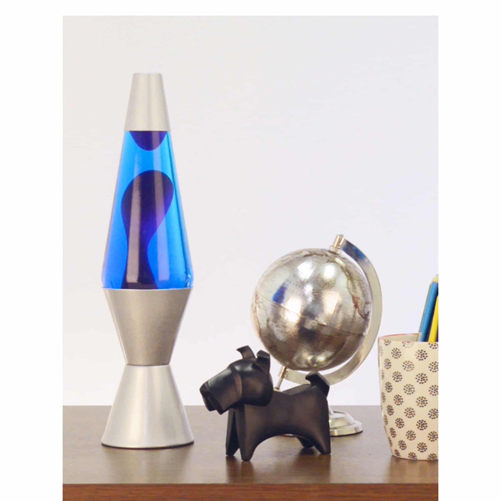 14.5″ Lamp – Purple/Blue/Silver