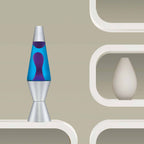 14.5″ Lamp – Purple/Blue/Silver