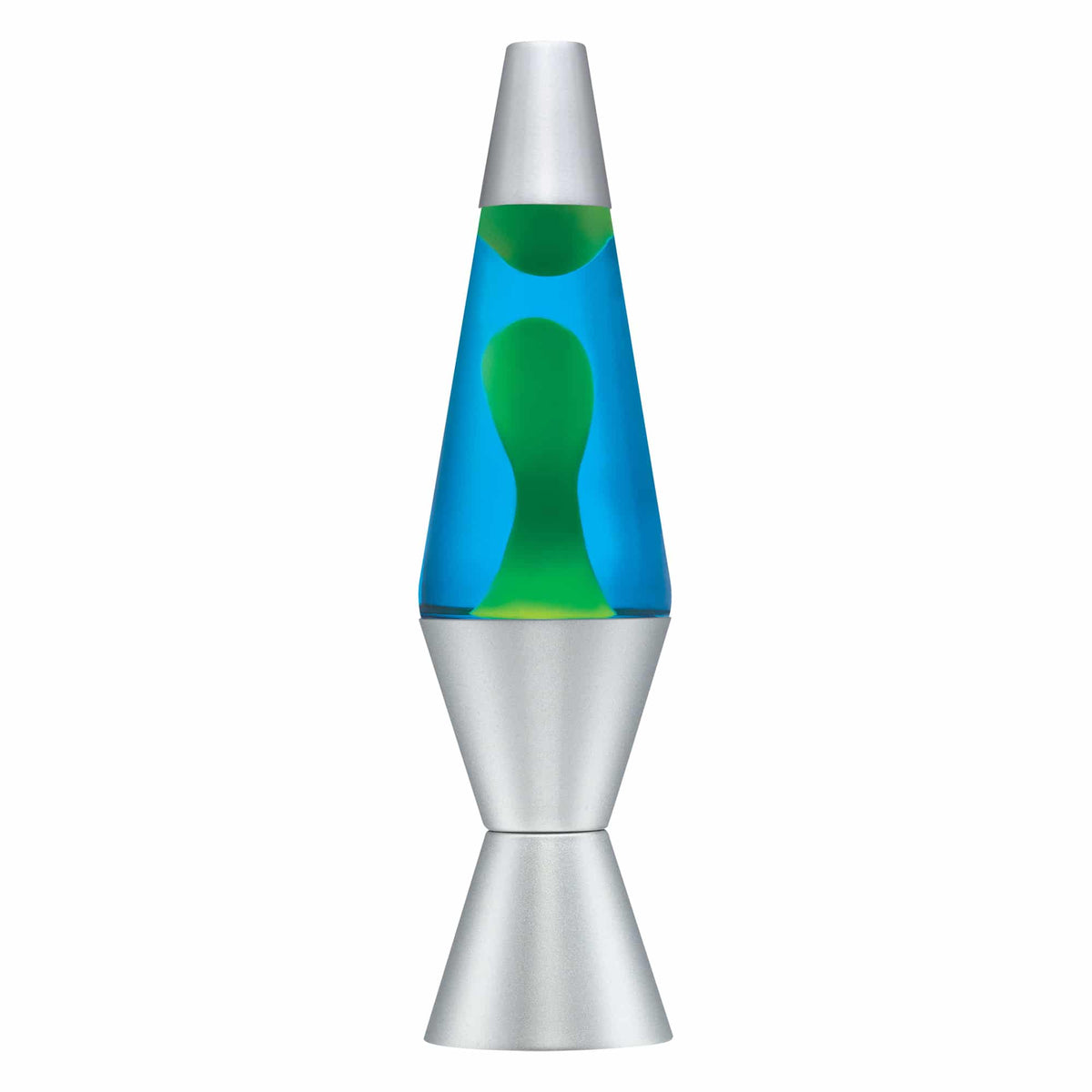 14.5” Lamp – Yellow/Blue/Silver