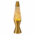 14.5″ Lamp Rainbow Glitter – Clear/Gold