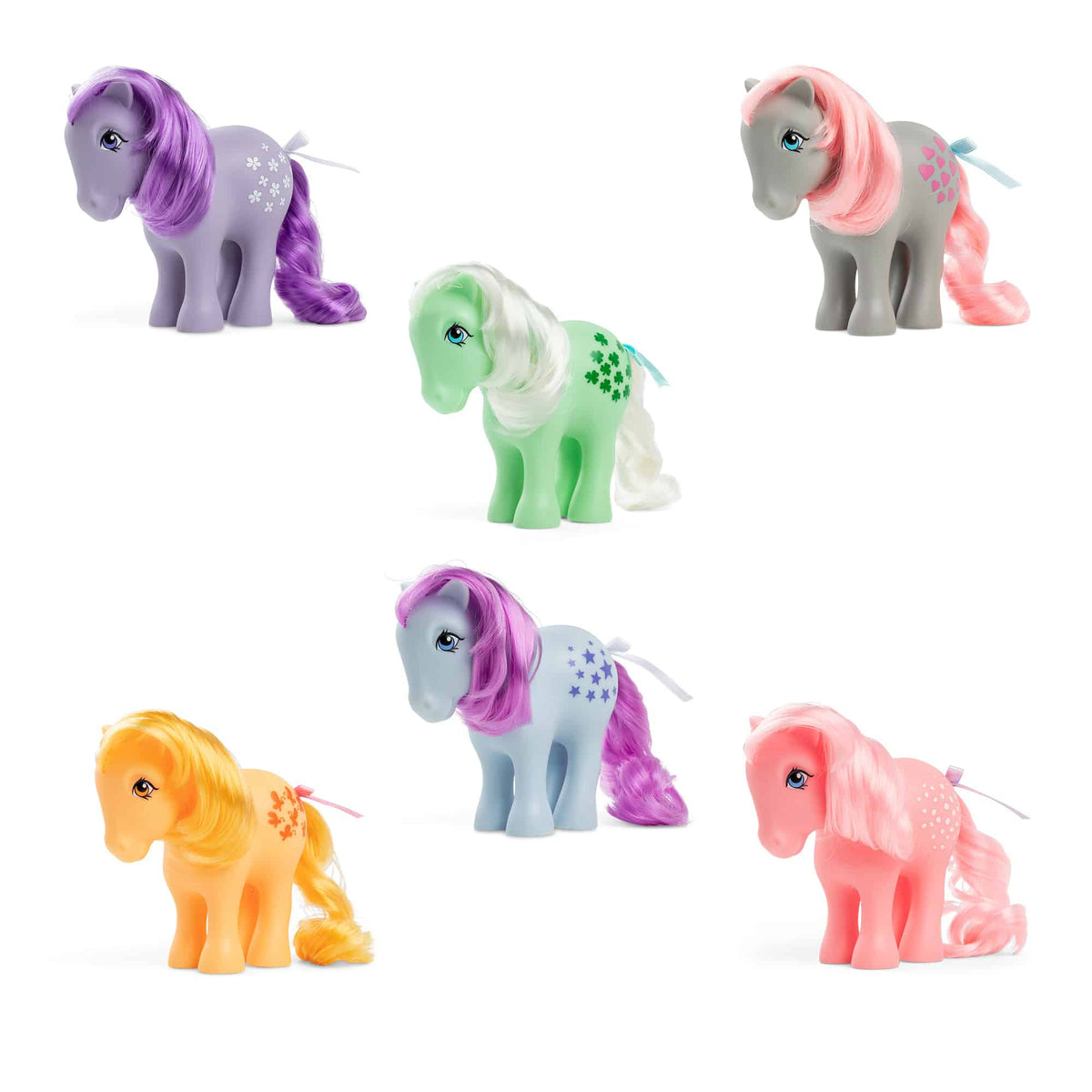 Classic 4″ Collectible 40th Anniversary Ponies