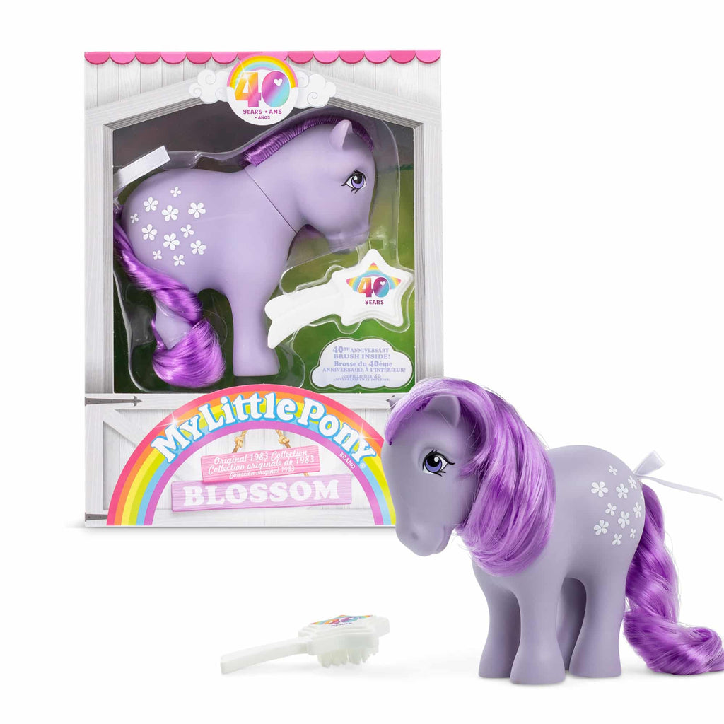 Classic 4″ Collectible 40th Anniversary Ponies