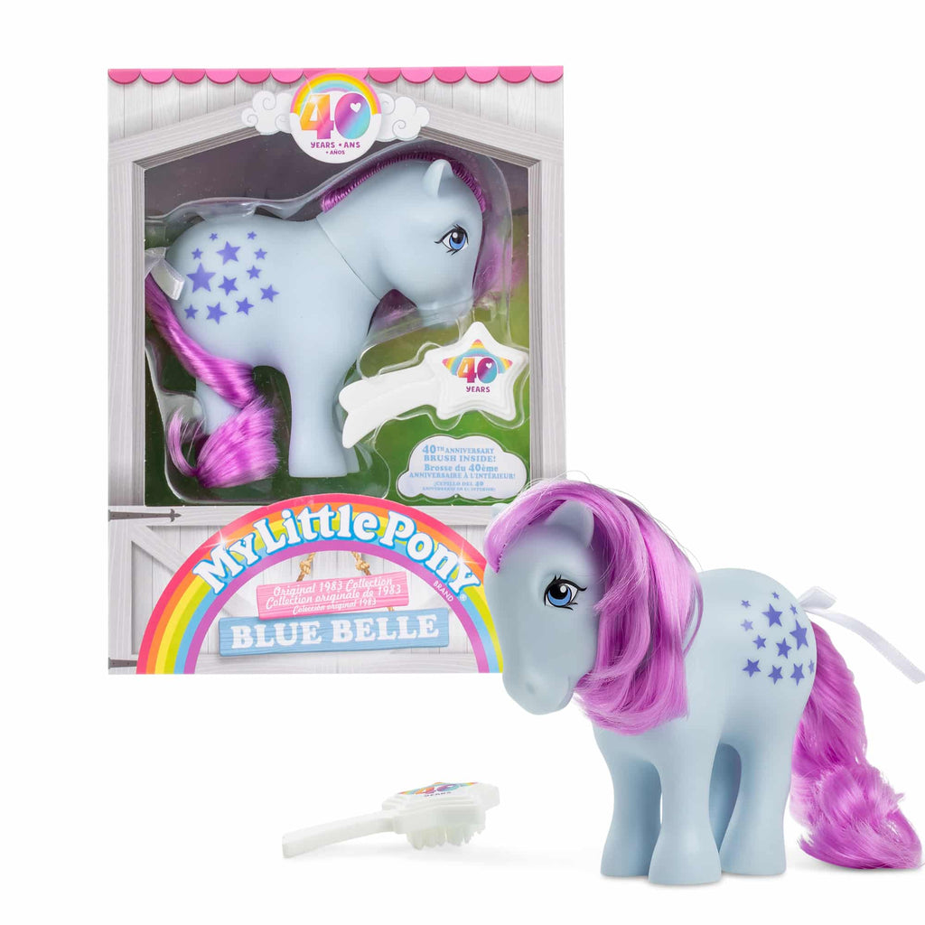 Classic 4″ Collectible 40th Anniversary Ponies