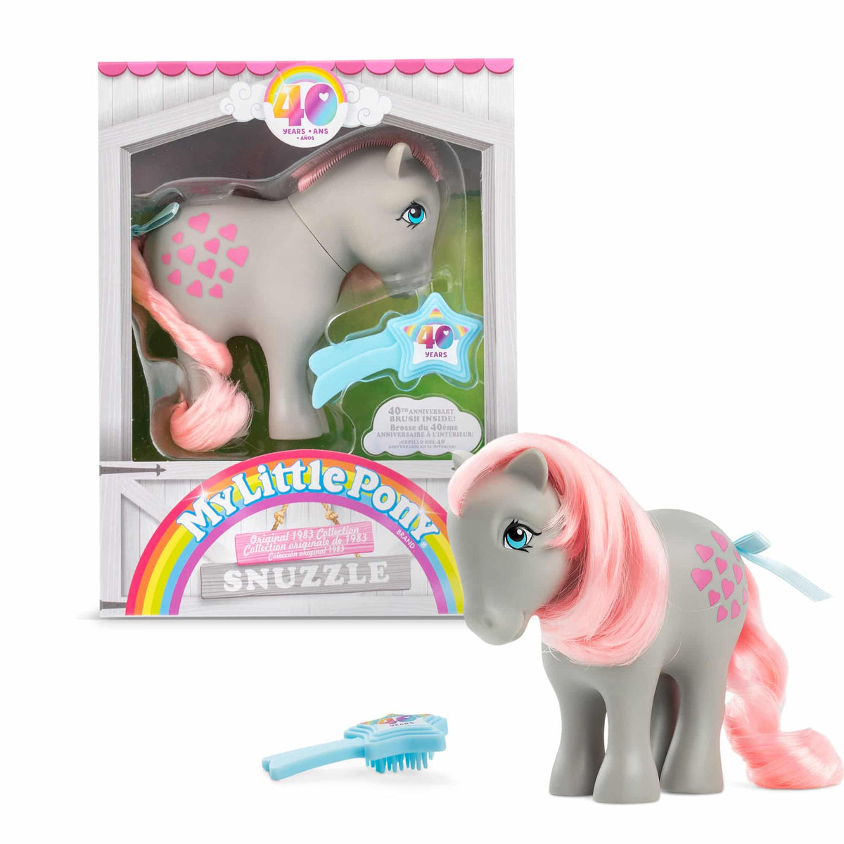 Classic 4″ Collectible 40th Anniversary Ponies