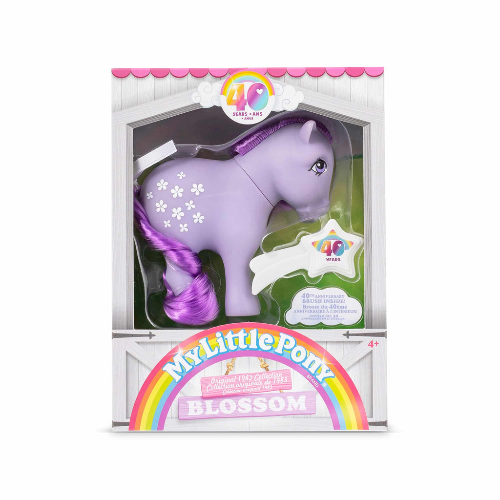 Classic 4″ Collectible 40th Anniversary Ponies