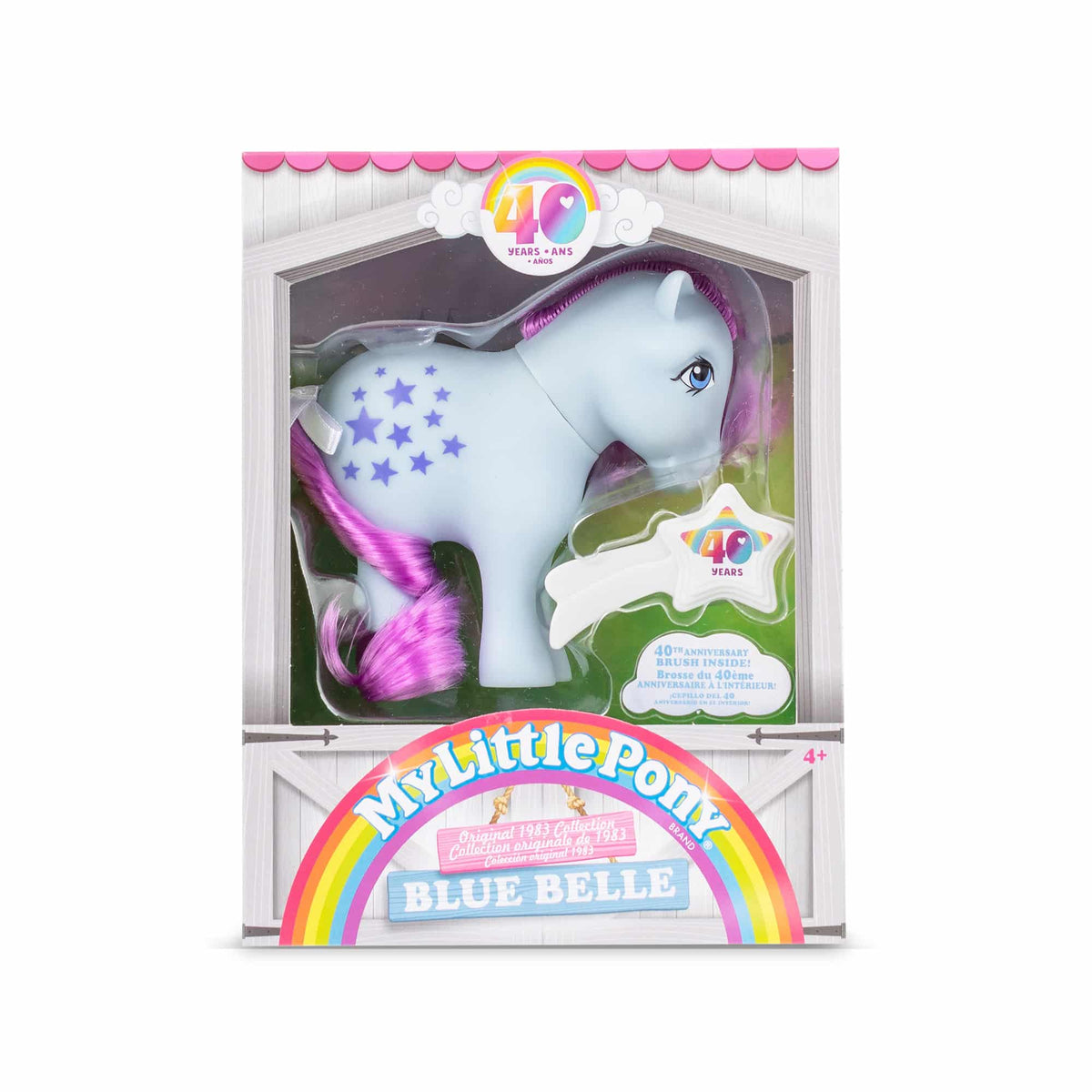 Classic 4″ Collectible 40th Anniversary Ponies