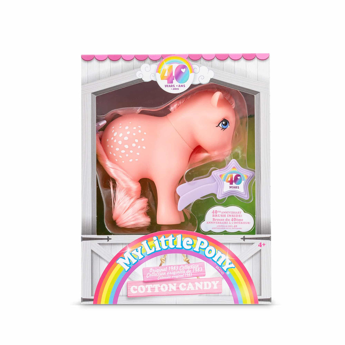 Classic 4″ Collectible 40th Anniversary Ponies