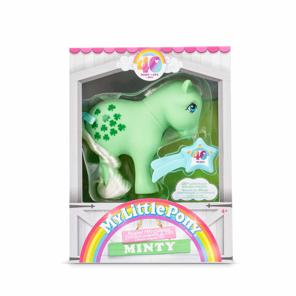Classic 4″ Collectible 40th Anniversary Ponies