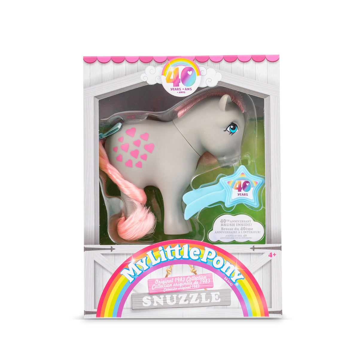 Classic 4″ Collectible 40th Anniversary Ponies