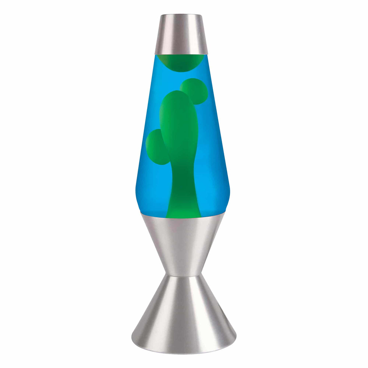 16.3″ Lamp – Yellow/Blue/Silver