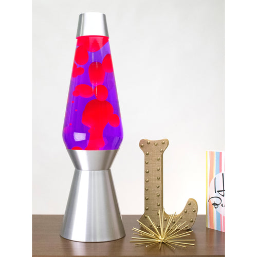 27″ Lamp Grande – Pink/Purple/Silver