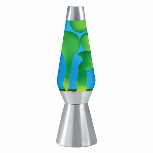 27″ Lamp Grande – Yellow/Blue/Silver