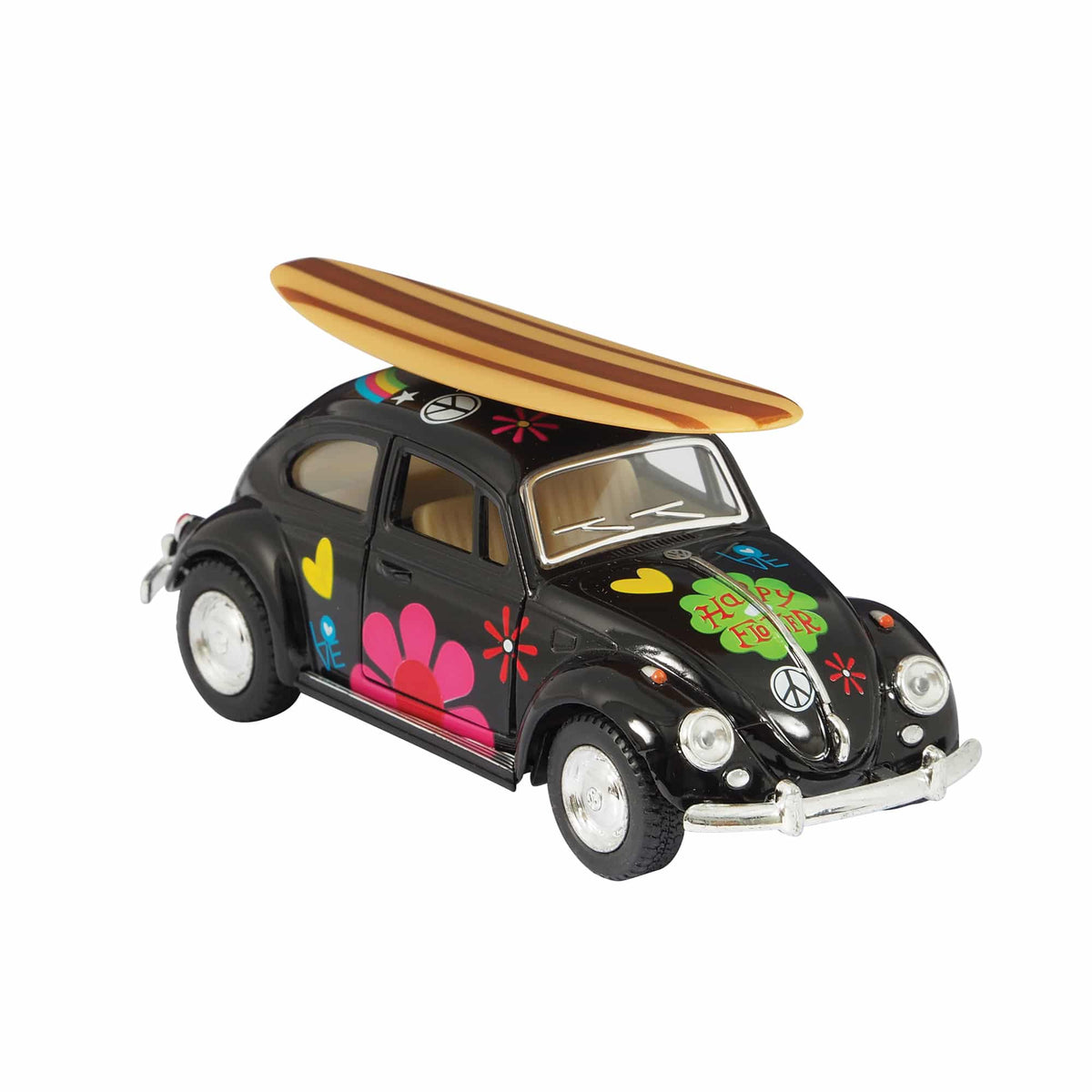 Diecast 1967 Beetle with Surfboard