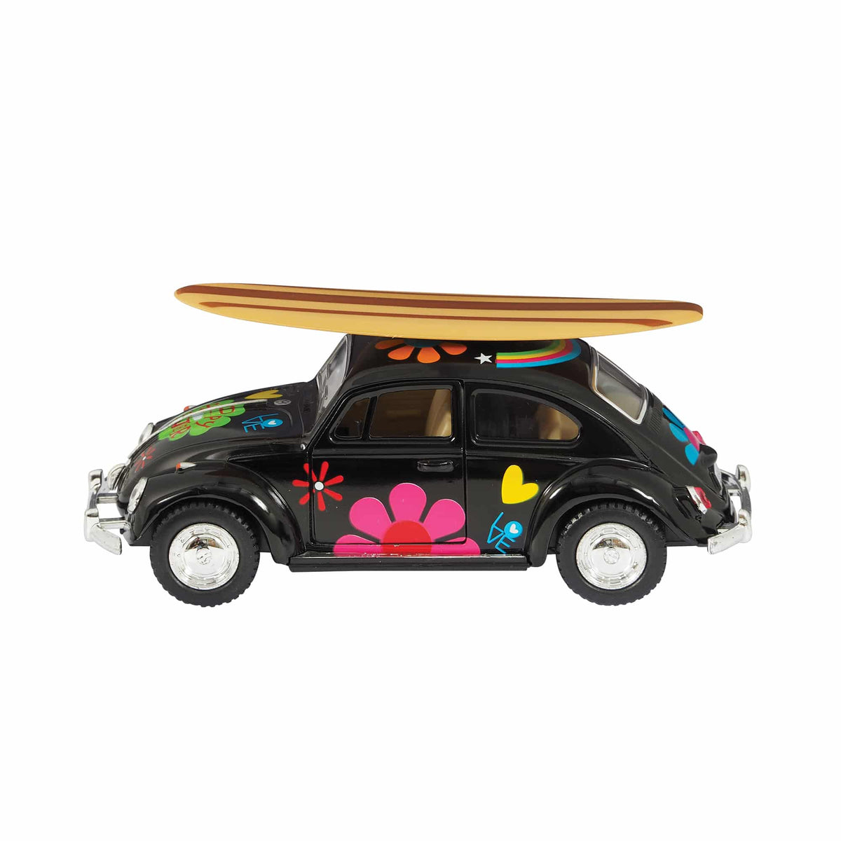 Diecast 1967 Beetle with Surfboard