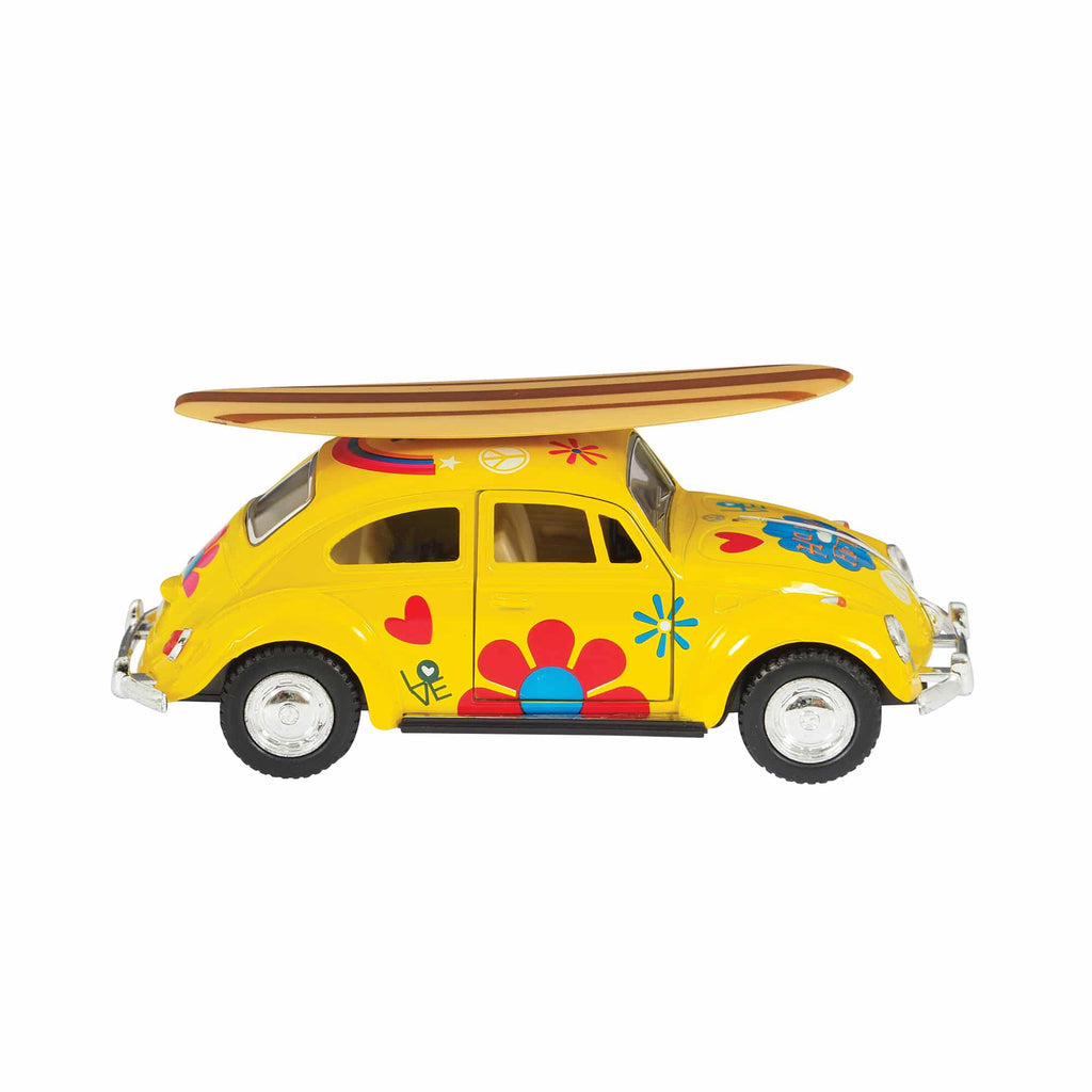 Diecast 1967 Beetle with Surfboard
