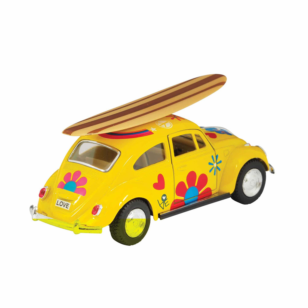 Diecast 1967 Beetle with Surfboard
