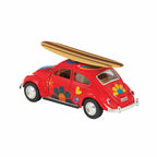 Diecast 1967 Beetle with Surfboard
