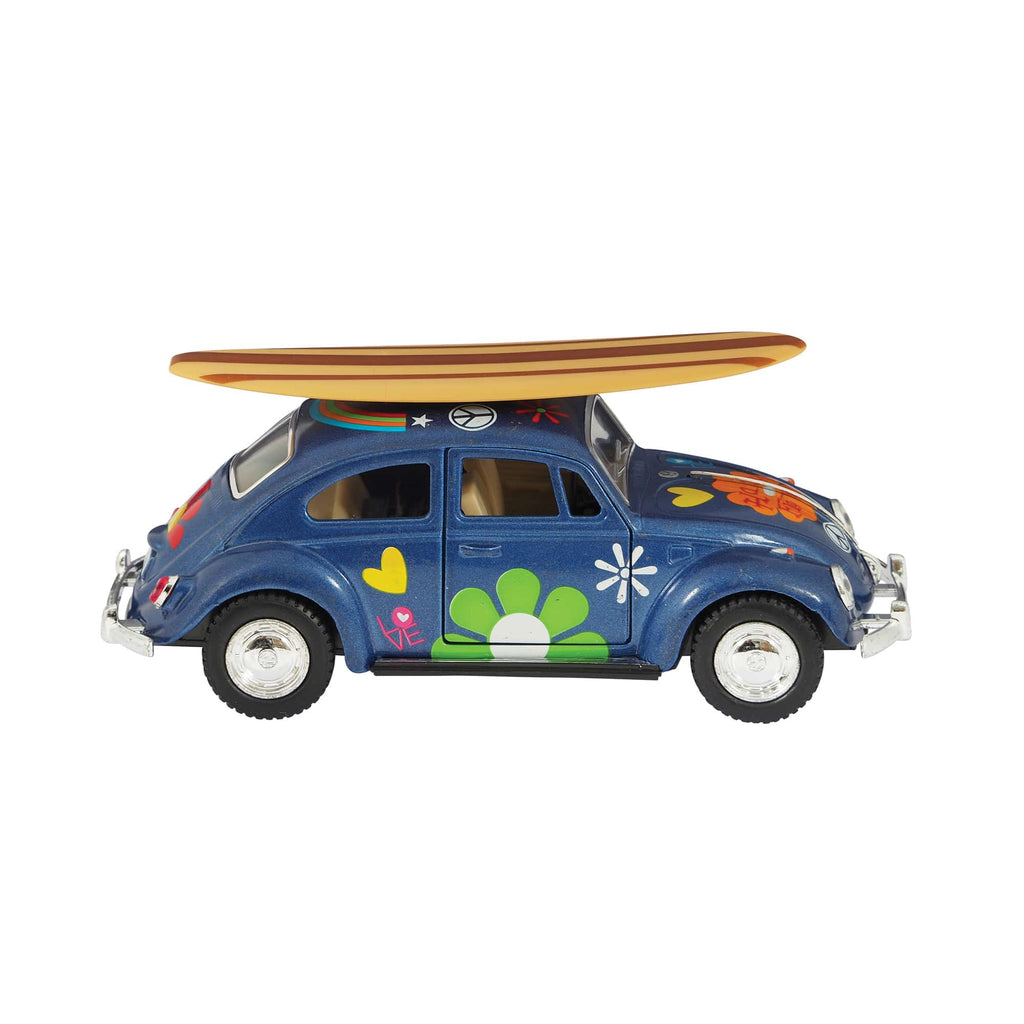 Diecast 1967 Beetle with Surfboard