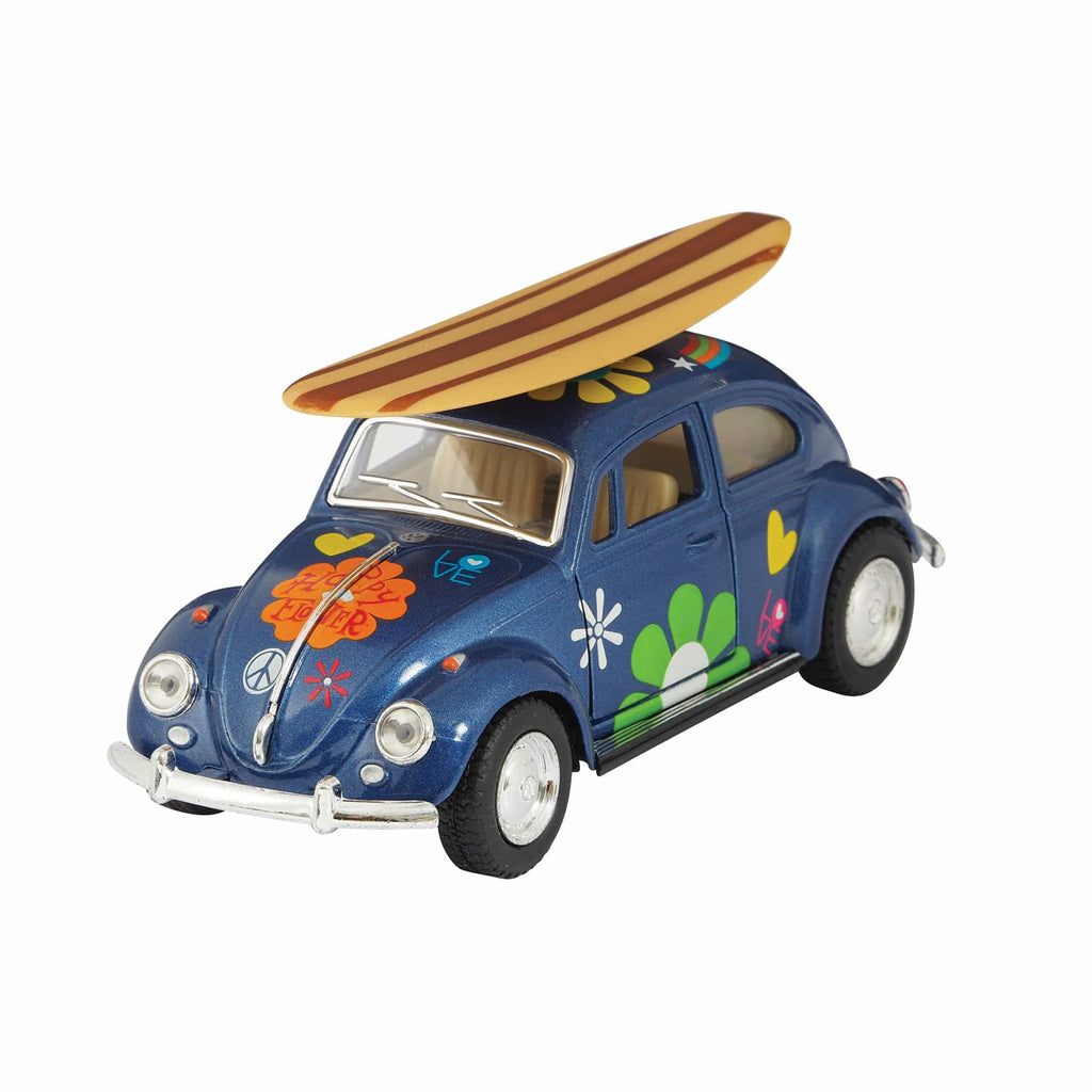 Diecast 1967 Beetle with Surfboard
