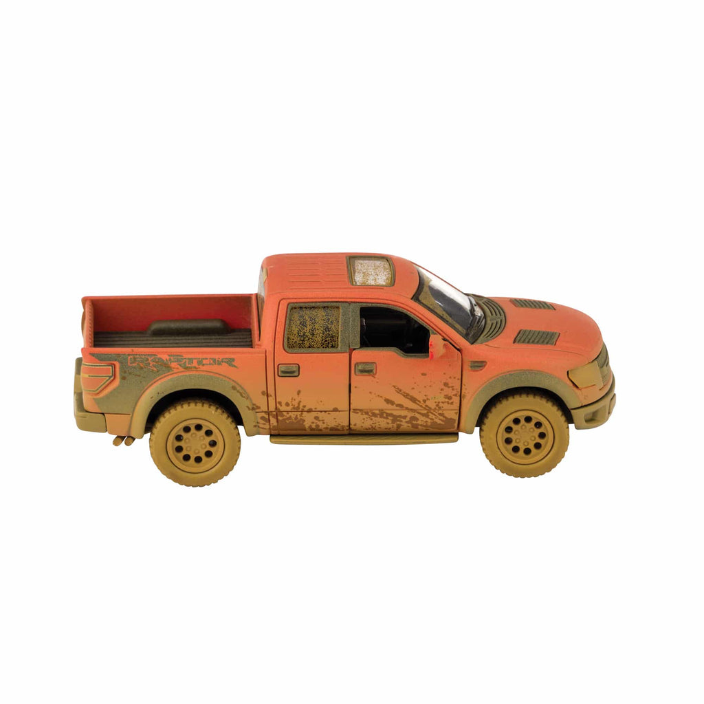 Diecast F-150 Muddy Raptor