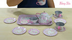 Fancy Tin Tea Set