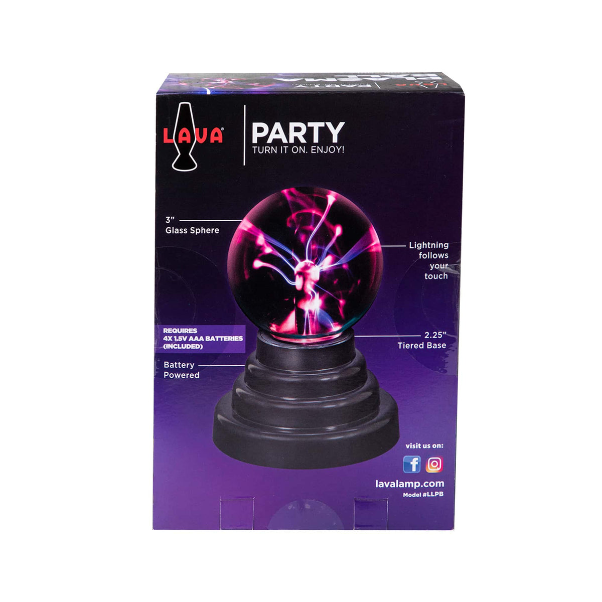 3” Lamp Plasma Ball
