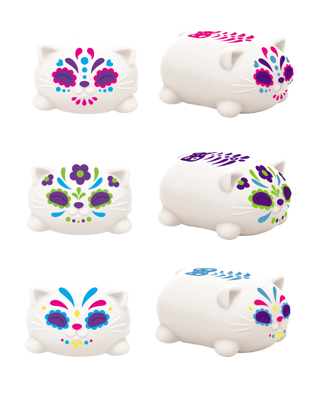 Sugar Skull Cats